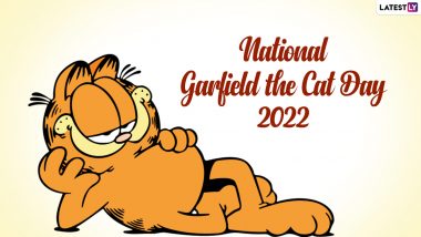National Garfield the Cat Day 2022: Funny GIFs and Pictures of the Ginger Feline for All the Real Fans of the Garfield Comic Strip