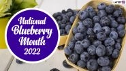 National Blueberry Month 2022: From Controlling Cholesterol to Aiding Digestion, 5 Health Benefits of Blueberries To Celebrate the July Month