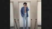 BTS' V aka Kim Taehyung Is Almost Shirtless in New Mirror Selfie, ARMY Cannot Contain Their Excitement Seeing Latest Thirst Trap (View Pic)
