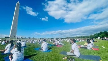 World News | India-US Ties Guided by PM Modi, Biden, Yoga Vital Linkage, Says Ambassador Sandhu