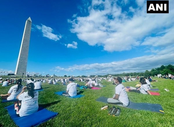 World News | India-US Ties Guided by PM Modi, Biden, Yoga Vital Linkage, Says Ambassador Sandhu