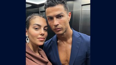 Cristiano Ronaldo Poses With Partner Georgina Rodríguez, Shares Adorable Selfie on Social Media (See Pic)