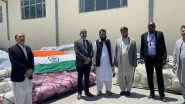 World News | India Hands over Humanitarian Aid to Afghanistan