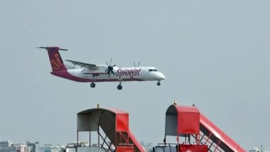 India News | Jabalpur-bound SpiceJet Flight Makes Landing in Delhi After Failure to Regain Cabin Pressure Differential