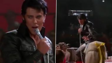 Elvis: Austin Butler Does a Perfect Recreation of Elvis Presley Performing ‘Jailhouse Rock’ in This New Clip (Watch Video)