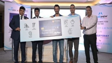 Business News | Mobisafar Services Private Limited Partners with Suryoday Small Finance Bank Ltd for Providing Banking Services on PAN INDIA Basis by Sharman Joshi