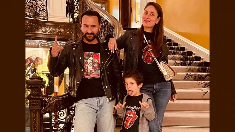 Kareena Kapoor Khan and Saif Ali Khan Along With Son Taimur Attend the Rolling Stone Concert in Style (View Pics)