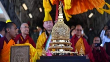 World News | Lord Buddha's Holy Relics from India Arrive in Mongolia