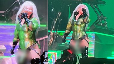 Christina Aguilera Puts Sparkly Green Strap-On, Performs on Slut Pop's Track 'XXX' at LA Pride; Explicit Videos & Pics Go Viral