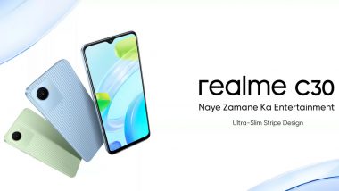 realme C30 è ufficiale in India