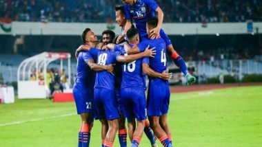 Sports News | AFC Asian Cup Qualifiers: India Thrash Hong Kong to Finish on Top in Group D