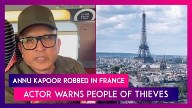 Annu Kapoor’s Bag, Credit Card, Cash, Ipad Stolen In France, Actor Warns People Of Thieves In The Nation