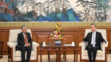 World News | Common Interests Outweigh Differences: Wang Yi Tells India's Envoy to Beijing