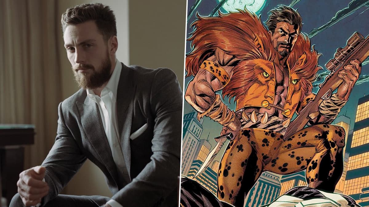 Kraven the Hunter' trailer shows Aaron Taylor-Johnson as a villain