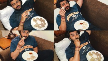 Arjun Kapoor Downs a Plate of Momos With Red Chutney, Shares Pics With a Cool ‘Drool-Worthy’ Message!