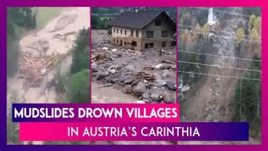 Austria’s Carinthia State Hit by Mudslides After Heavy Rainfall, Atleast One Dead