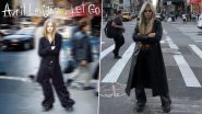 Avril Lavigne Recreates Her Iconic Pose in New York, From the Cover of Her 2002 ‘Let Go’ Album (View Pic)