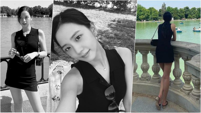 BLACKPINK Jisoo's Spain Diaries: K-Pop Idol Looks Gorgeous in Black Mini Dress in Instagram Photos