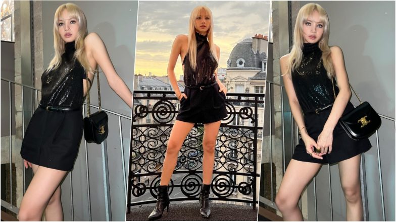 BTS member V and Blackpink's Lisa add glamour to Celine show at Paris  Fashion Week