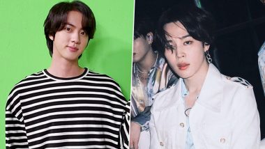 BTS’ Jin and Jimin’s Clip Celebrating the Band’s 2nd Anniversary Makes Rounds on Twitter (Watch Video)
