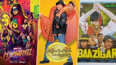 Ms Marvel Episode 2: Shah Rukh Khan's DDLJ and Baazigar are Referenced in Iman Vellani's Disney+ Series! (Watch Video)