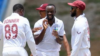 Kemar Roach Reaches 250-Wicket Landmark As West Indies on Verge of Series Sweep Against Bangladesh
