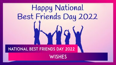 National Best Friends Day 2022 Wishes: Share Images, Quotes, Greetings and Messages With Your BFF!