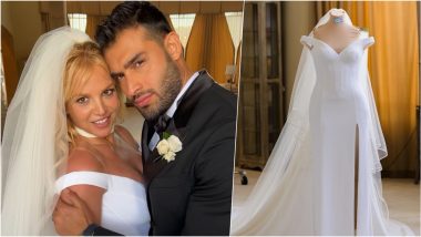 Britney Spears Wedding Dress Photos: American Pop Icon Is a Sheer Delight in Versace Bridal Gown!