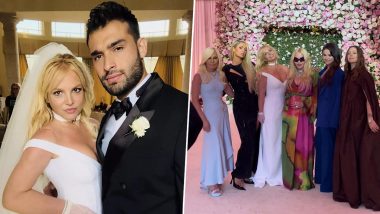 Britney Spears Shares First Pics From Her Wedding With Sam Asghari; Selena Gomez, Madonna and Other Celebs Attend the Ceremony!