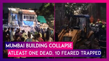 Mumbai: Building Collapses in Kurla, One Dead, Atleast 10 Feared Trapped As Rescue Operations On