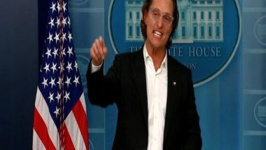 World News | Oscar-winning Actor McConaughey Makes Emotional Plea for Gun Legislation at White House