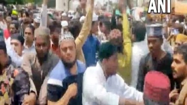 India News | Telangana: Protests Erupt in Hyderabad over Nupur Sharma's Controversial Religious Remarks