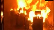 India News | Madhya Pradesh: Massive Fire Breaks out in Jabalpur Factory