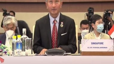 World News | US-China Rivalry Has Direct Implications for Asia: Singapore FM at ASEAN Foreign Ministers Meeting