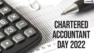 CA Day or Chartered Accountant Day 2022 Date in India: Know Origin, History and Significance of the ICAI Foundation Day