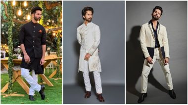 5 Shahid Kapoor Outfits that You Can Easily Wear at Your Best Friend's Wedding (View Pics)