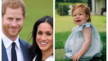 Entertainment News |  Prince Harry, Meghan Markle Share New Photos of Daughter Lilibet to Celebrate Her First Birthday