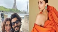 Entertainment News | Arjun-Malaika Spot Deepika Padukone at Paris Airport, See What Happens Next