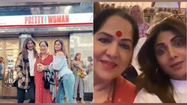 Entertainment News | Shilpa Shetty Enjoys Pretty Woman Musical with Her 'pretty Women'