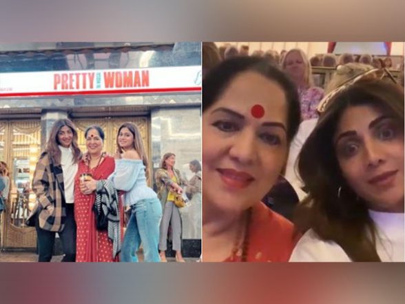 Entertainment News | Shilpa Shetty Enjoys Pretty Woman Musical with Her 'pretty Women' - Vimarsana News