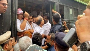 India News | Rahul Gandhi ED Probe: Cong Delegation to Meet President over Police Misbehaviour with Party MPs During Protests