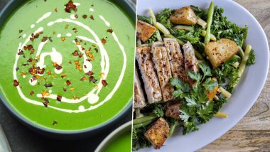World Environment Day 2022 Fun Green Food Recipes: From Lemon-Garlic Kale Salad to Basil Pesto; 5 Ways To Go Green With Delicious Cuisines!