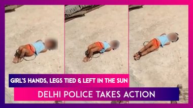 Girl's Hands, Legs Tied And Left On Roof In The Sun As Punishment, Delhi Police Takes Action