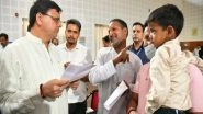 India News | Pushkar Dhami Meets People at CM Residence, Assures Them of Prompt Resolution of Problems