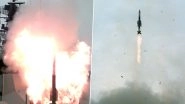 DRDO Successfully Test-Fires Short Range Surface Air Missile VL-SRSAM Off Odisha Coast
