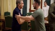 World News | Zelenskyy Meets Hollywood Actor and UNHCR Goodwill Ambassador Ben Stiller
