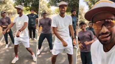 Washington Sundar Shows Off His Dance Skills on ‘Pathala Pathala’ Song From Kamal Haasan’s Vikram (Watch Video)