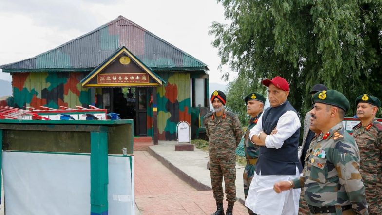 Pakistan Continuously Tries To Disturb Peace in India, Says Defence Minister Rajnath Singh