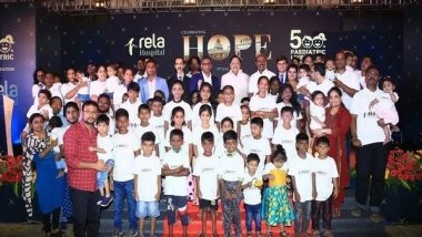 Business News | Prof Rela and Team Creates New Milestone, Perform 500 Plus Paediatric Liver Transplantations in Chennai