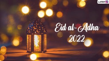 Eid al-Adha Chand Mubarak 2022 Messages & Dhu al-Hijjah Crescent Moon Photos: Bakrid HD Wallpapers, Festive Quotes, Wishes, SMS And Greetings To Celebrate The Blissful Occasion